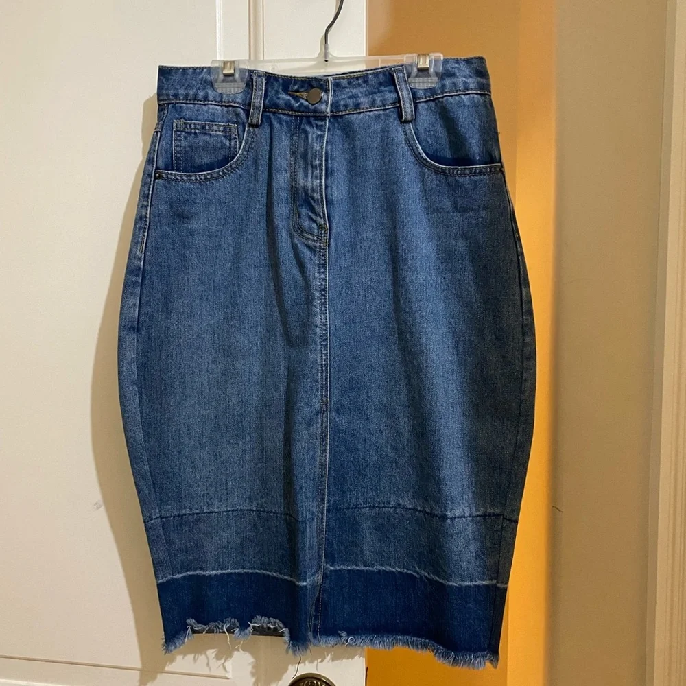 Current Air Denim Skirt